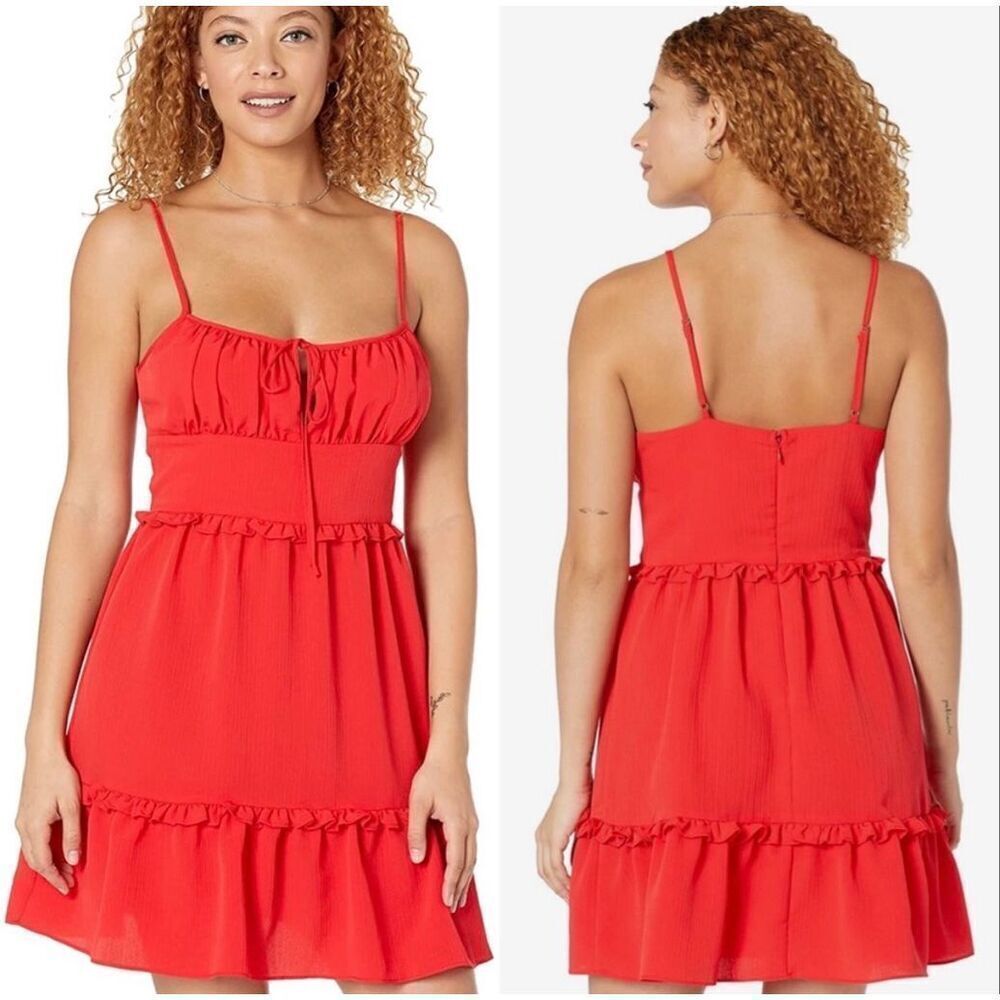 Bcbg cami dress salsa color - nwt - xxs